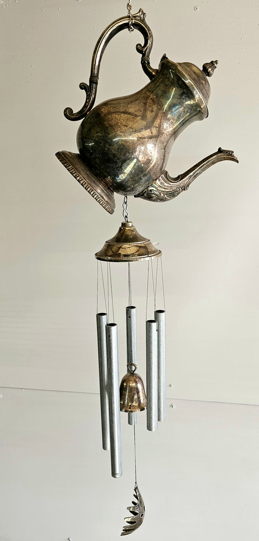 Antique Tea Pot Windchimes